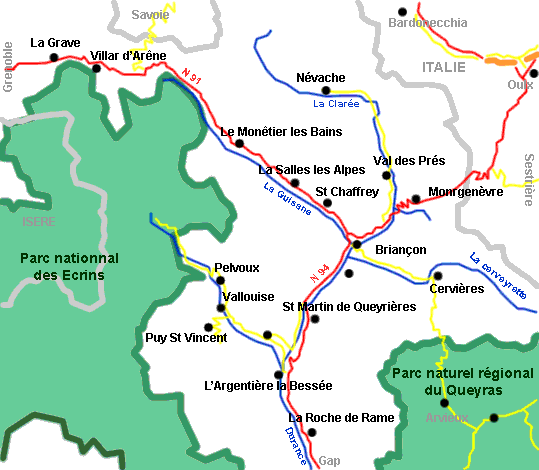 briancon carte