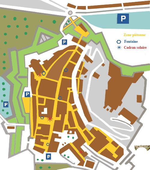 Plan de la cité Vauban