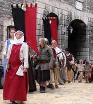 la f&ecirc;te m&eacute;di&eacute;vale &agrave; Brian&ccedil;on