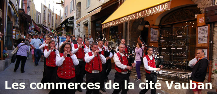 Les boutiques et commerces de la Cit&eacute; Vauban &agrave; Brian&ccedil;on