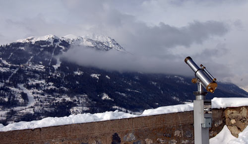 Le Prorel (2572m) au dessus de Briançon.