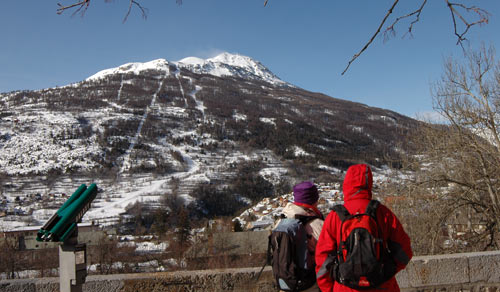 Le Prorel (2572m) au dessus de Briançon