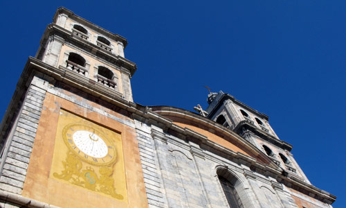 La Collégiale Notre Dame Saint Nicolas à Briançon.