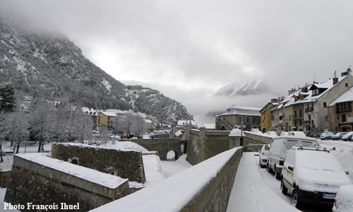 les remparts de la Cité Vauban à Briançon.