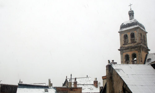 La collégiale de la cité Vauban à Briançon.