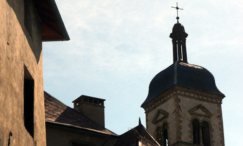 La chapelle des pénitents dans la cité Vauban de Briançon