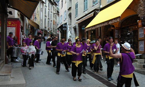 La grande gargouille de la cité Vauban à Briançon.