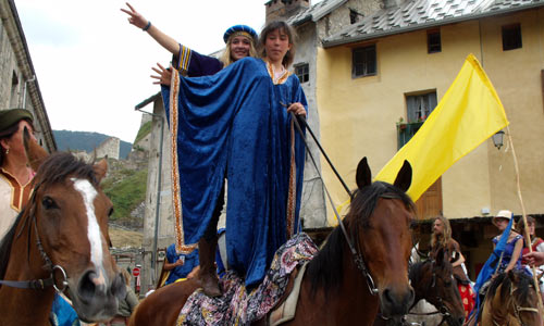 Des Cavaliers à Briançon.