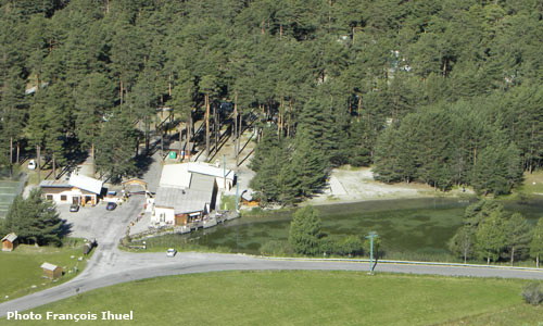 Le bois de Boulogne dans la vallée de la Clarée.