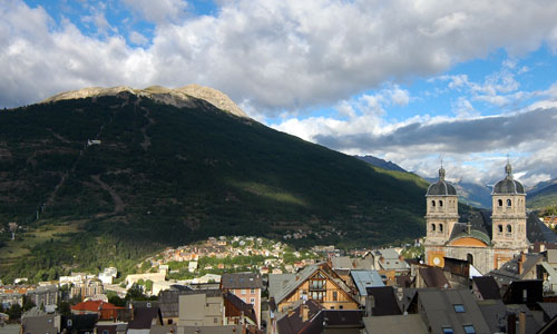 Le vieux Colombier dans la cité Vauban de Briançon.