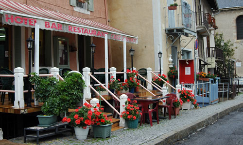 Avenue Vauban à Briançon.