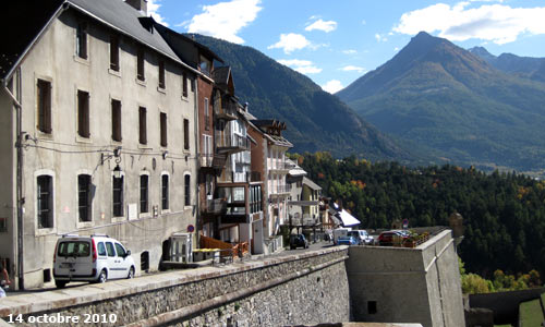 L'avenue Vauban à Briançon