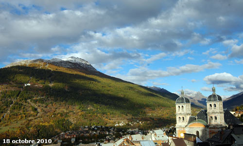 Les remparts de la cité Vauban de Briançon.