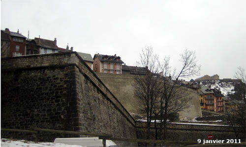 Les remparts de la cité Vauban à Briançon.