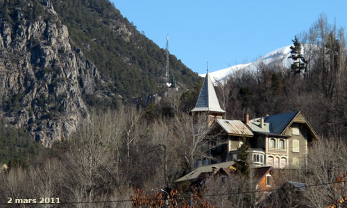 Une habitation de Briançon.