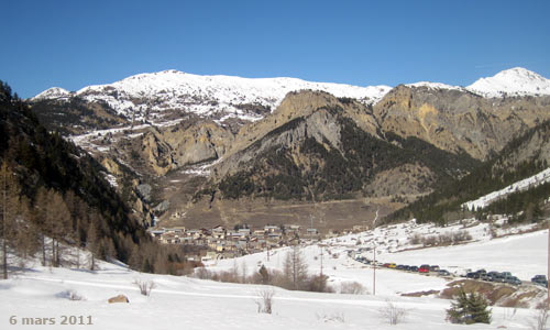 Le village de Cervières dans le Briançonnais.
