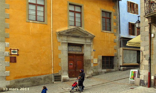 Le palais de Justice dans la Cité Vauban de Briançon.