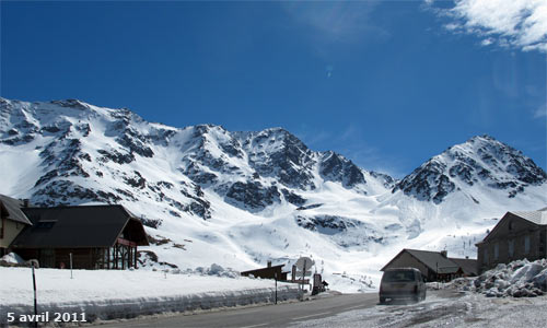 Le col du Lautaret (2058 m)