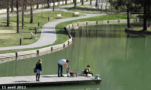 Le Parc de La Schappe de Briançon.