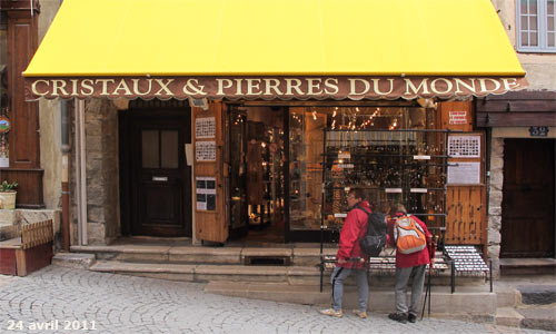 Grande rue ou Grande Gargouille de la Cité Vauban à Briançon.