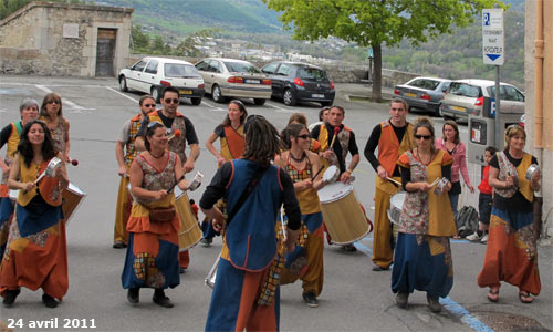 Les Batucadas des Hautes alpes et des Alpes de Hautes Provence