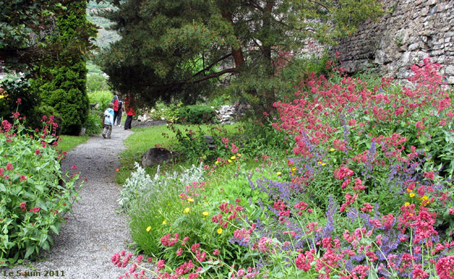 Le jardin du Gouverneur à Briançon.