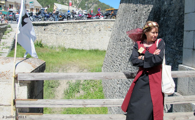 La fête médiévéle de juillet 2011 à Briançon.