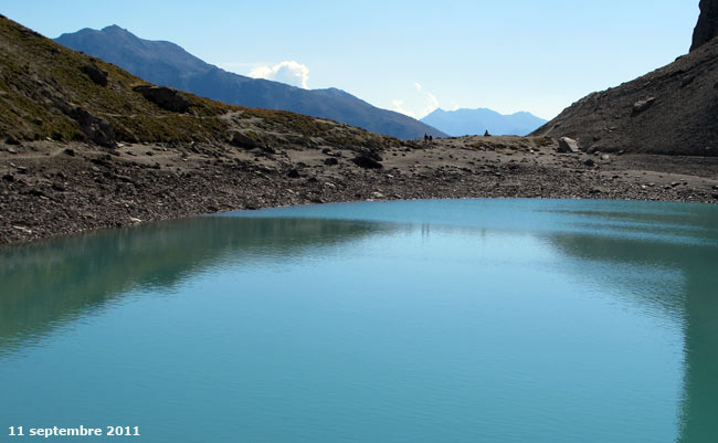 Le lac des Béraudes.