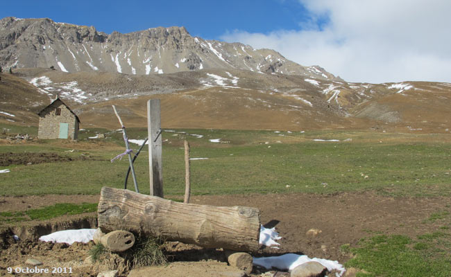 La place d'armes à Briançon.