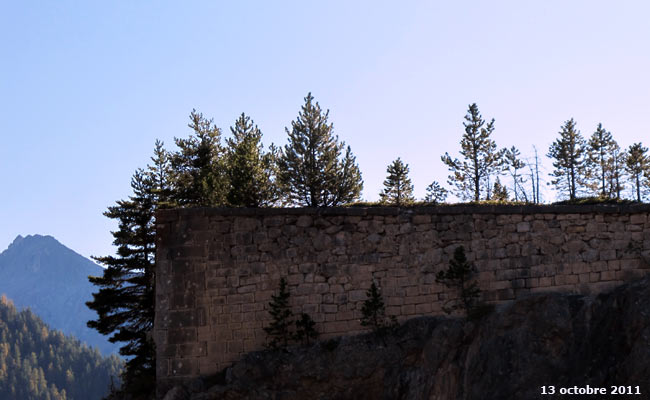 Le fort du Randouilet à Briançon.