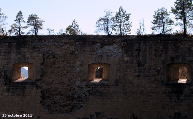 Le fort du Randouilet à Briançon.