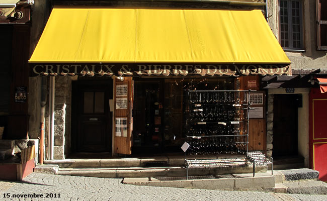 La gargouille dans la cité Vauban à Briançon.