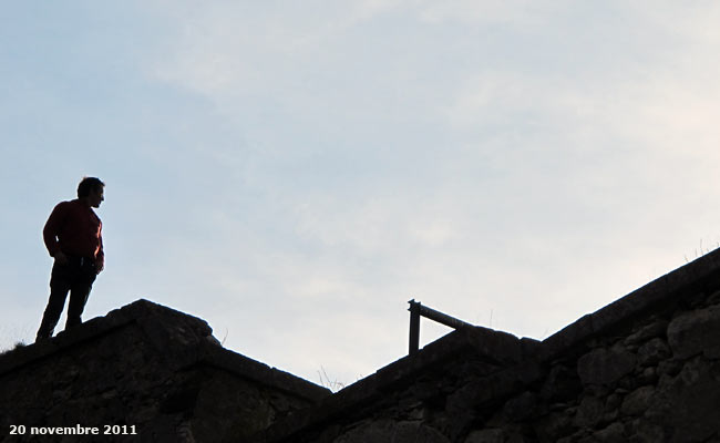 Sur les remparts à Briançon