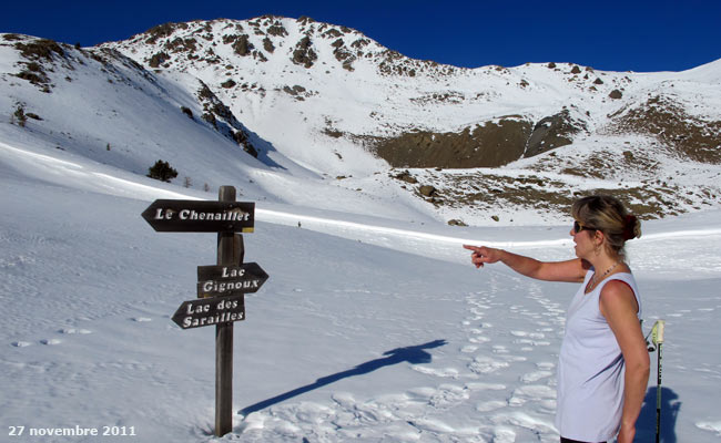 Au dessus de cervières.