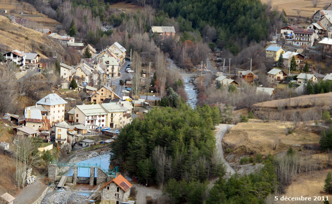Le village du Fontenil à Briançon.