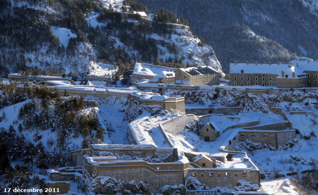 Le fort des Têtes à Briançon.