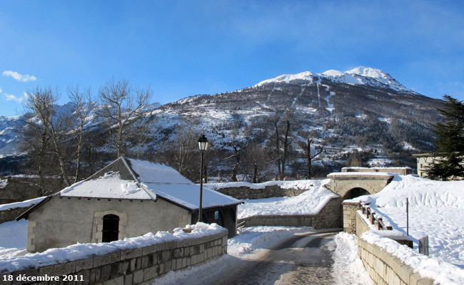 La porte d'Embrun de la cité Vauban