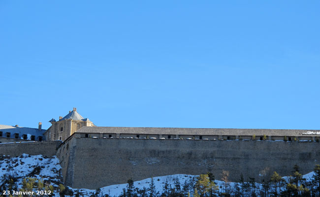 Le Fort des Têtes à Briançon.
