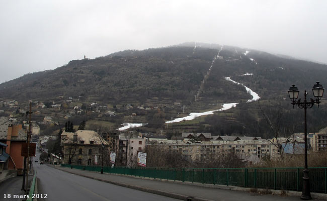 Le Prorel (2572m) au dessus de Briançon.