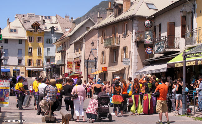 Rue Centrale à Briançon