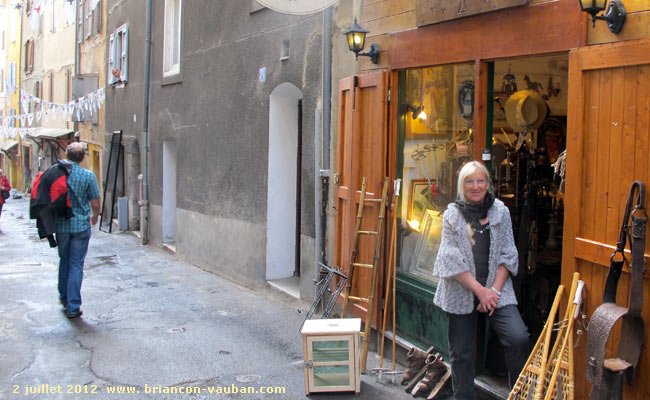 Rue dt Temple à Briançon