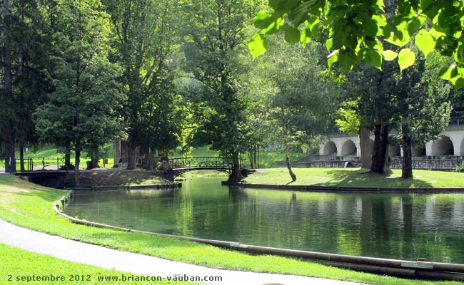 Le parc municipal de la Schappe à Briançon