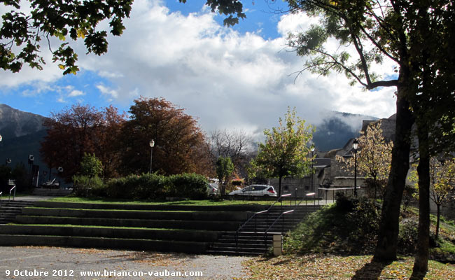 Le jardin Chanoine Motte à Briançon.