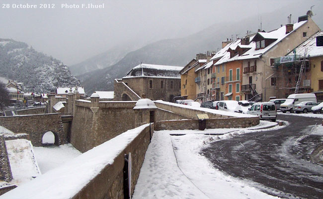 L' avenue Vauban à Briançon.