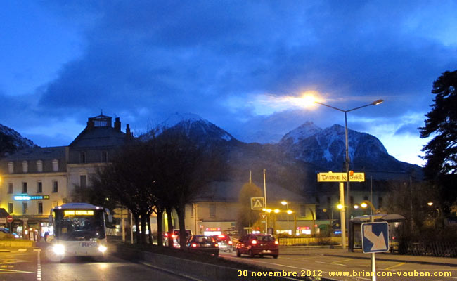 Briançon dans les hautes Alpes.