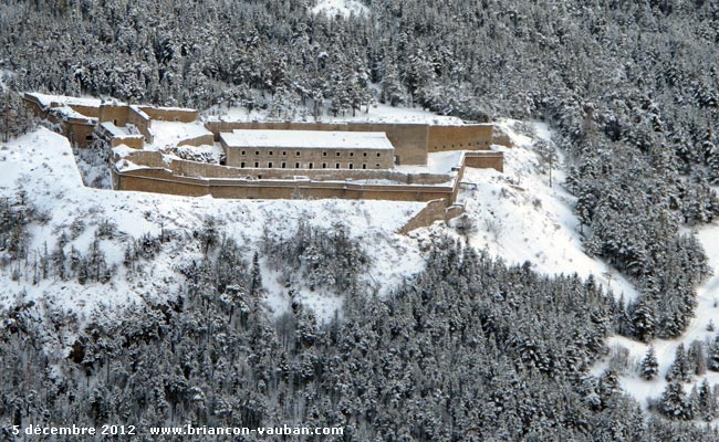 Le fort Dauphin à Briançon.