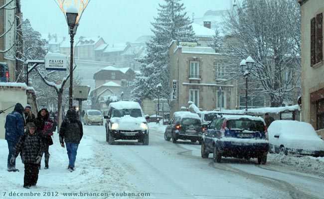 La Chaussée à Briançon.