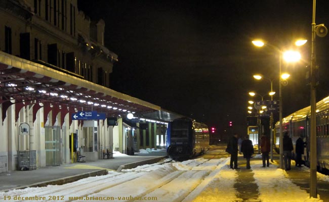 La gare de Briançon