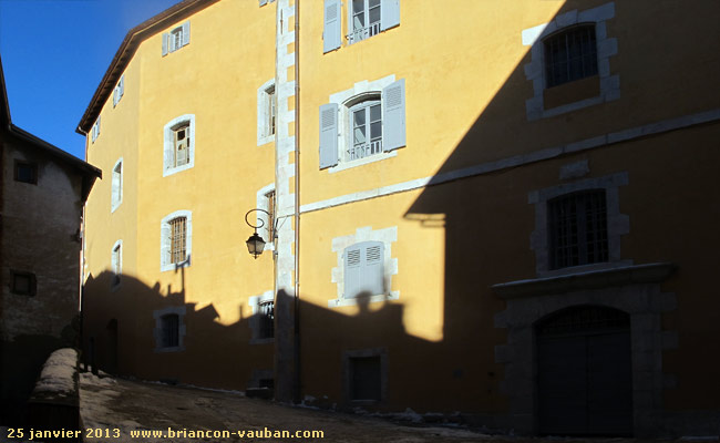 Le couvent des Récollets dans la Cité Vauban à Briançon.