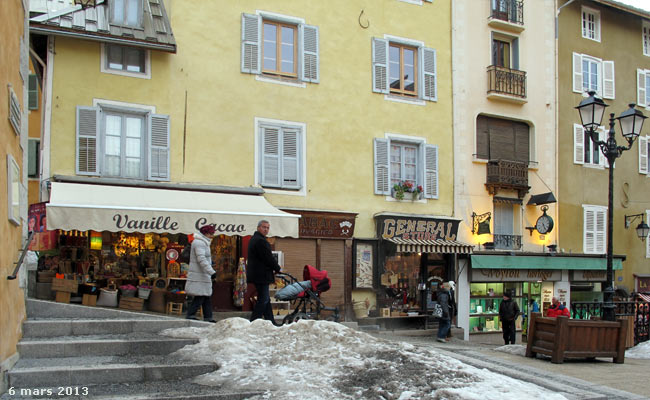 La Grand Ruede la cité Vauban à Briançon.